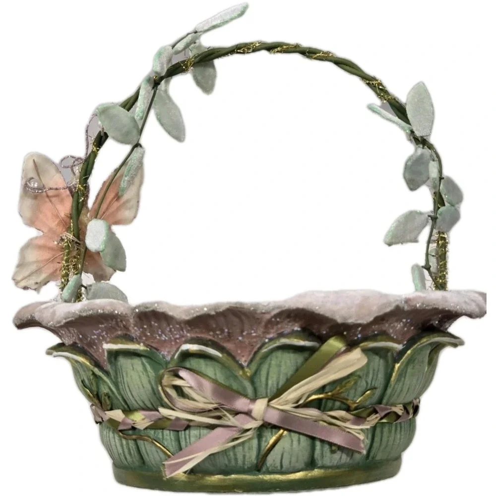 Katherine's Collection‎ Retired Secret Garden Basket